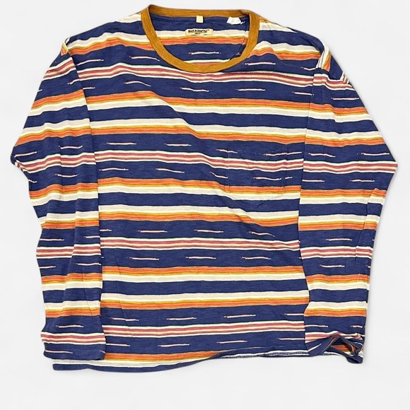 Levi’s Other - Levi’s Made & Crafted Striped Long Sleeve Plus size men 1X XXL in Blue orange